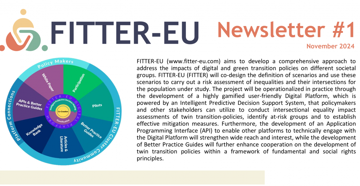 1st edition of FITTER Newsletter